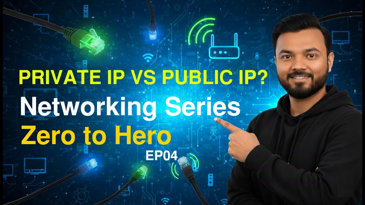 Private IP vs Public IP | Networking Series Zero to Hero EP-04 - YouTube