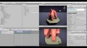Google Tilt Brush, Pixar USD and Unity3d - Demo
