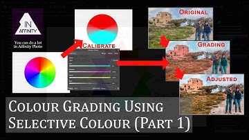 Colour Grading Using Selective Colour (Part 1) - Basic Complementary Conversion