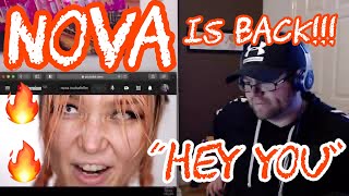 Nova Rockafeller - "HEY YOU" (Reaction)