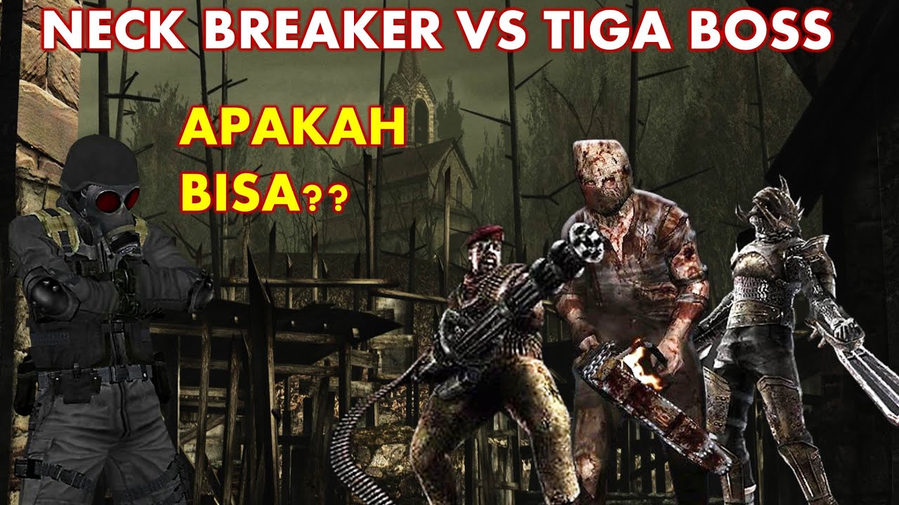 Resident Evil 4 NECK BREAKER VS TIGA BOSS | Apakah Bisa??
