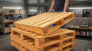 Even Genius Engineers Are Amazed by This 65-Year-Old Carpenter's Pallet Wood Ideas!