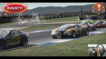 NFS Shift TIER 4 Bugatti Veyron EB 16.4 with Logitech G27 müzikli
