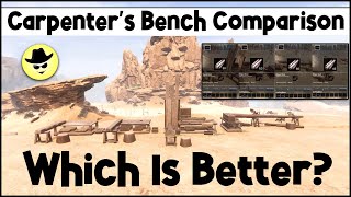 Carpenter's Bench Comparison | CONAN EXILES