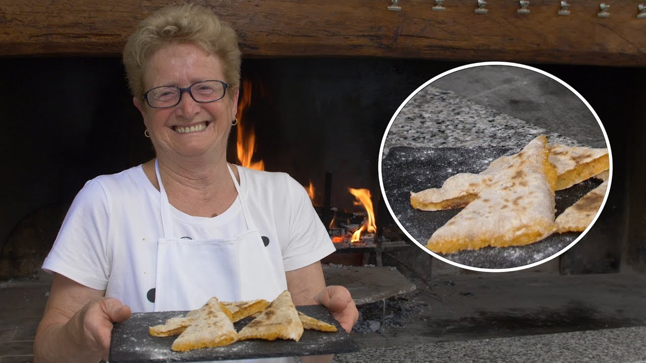Pasta Grannies discovers tortelli alla lastra from Tuscany YouTube