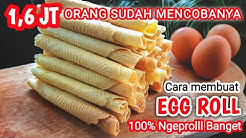 CARA MEMBUAT EGG ROLL SENDIRI - Durasi: 12.57. 