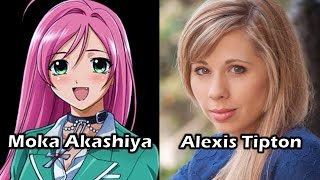 Characters and Voice Actors - Rosario + Vampire