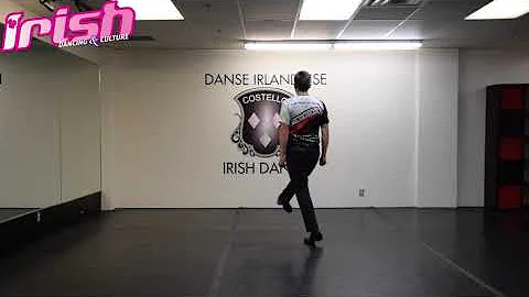 Irish Dance - A HOW TO on the Basic TREBLE JIG/HEAVY JIG - Grade Exams Level 3 - Part 2