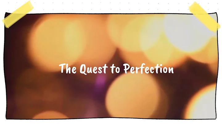 The Pefect Quest - Science and Ethics of Perfection - DayDayNews