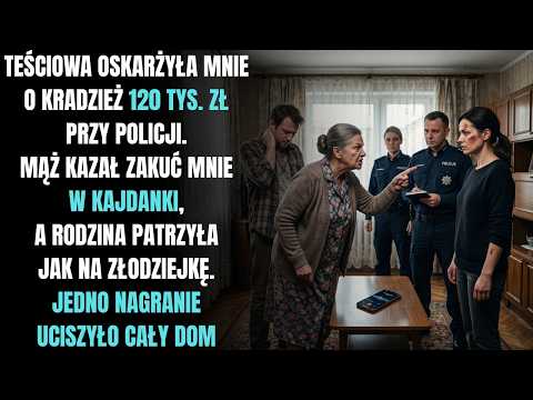 Teściowa Oskarżyła Mnie O Kradzież 120 Tys. Zł Przy Policji — Jedno Nagranie Zamroziło Cały Dom