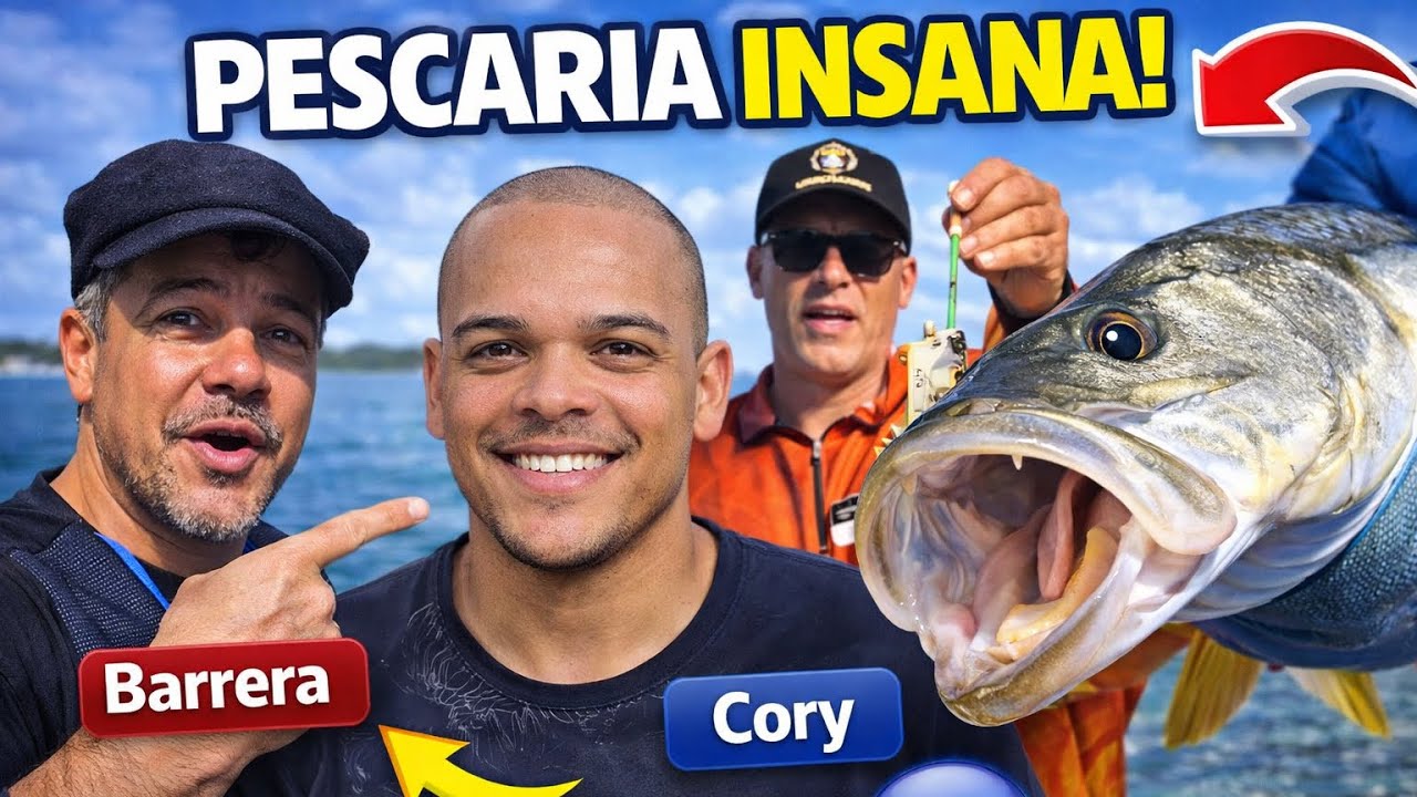 PESCARIA NO CANAL DE SANTA CRUZ (Ilha de Itamaracá) com Barrera Pesca e Cory Pescador 🎣🔥