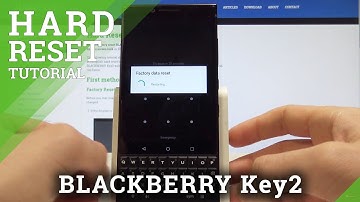 How to Hard Reset BLACKBERRY Key2 - Bypass Screen Lock / Wipe Data