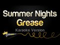 Grease  summer nights karaoke version