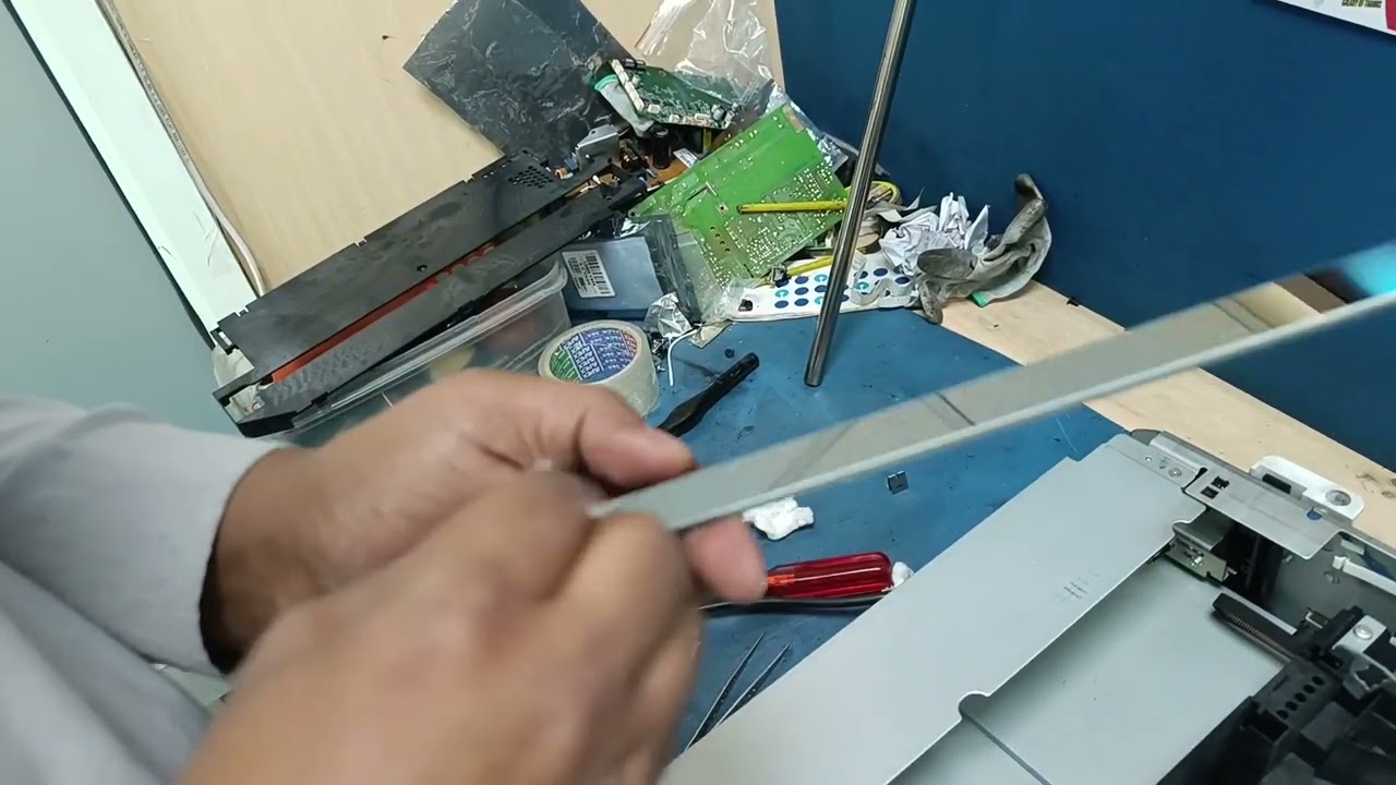 Epson Expression 12000XL A3 Flatbed Photo Scanner Red light scanning problem repair 