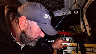 (A FIXED BED In My VIVARO CAMPERVAN !!!) Winter Setup !!! #Vanlife