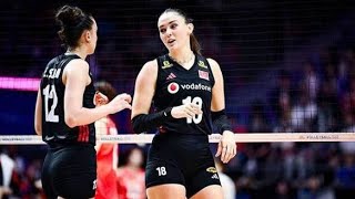 「美しすぎる198cm」トルコ代表ギュネシュに日本騒然！地上波で話題沸騰の美女ブロッカー