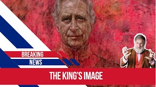 the King's portrait- I am not sure it's a positive image. You can see it in the Philip Mould gallery