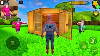 Play as Spider Man in This Scary Teacher 3D Troll Miss T !