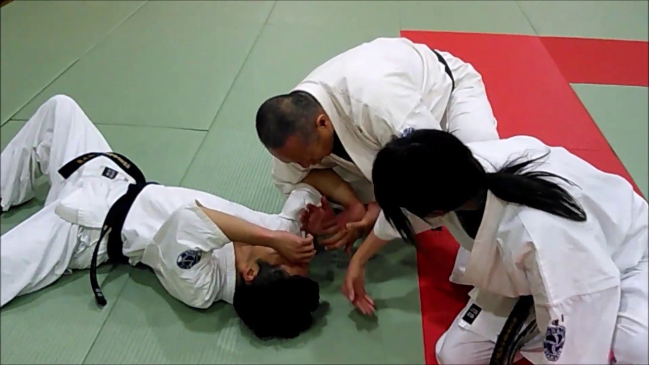 白蓮会館・杉原正康宗師による柔法の指導 - YouTube