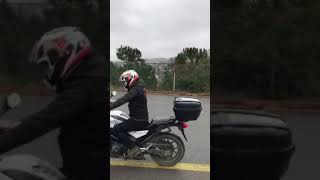 Yağmurlu Havada Motolet Direksiyon Dersi