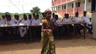 Bharatha Matha Mono Action By Gundelli Akshitha ,Zphs Rudravaram.15 - 08 - 2019 By Satyanarayan Bio.sci.