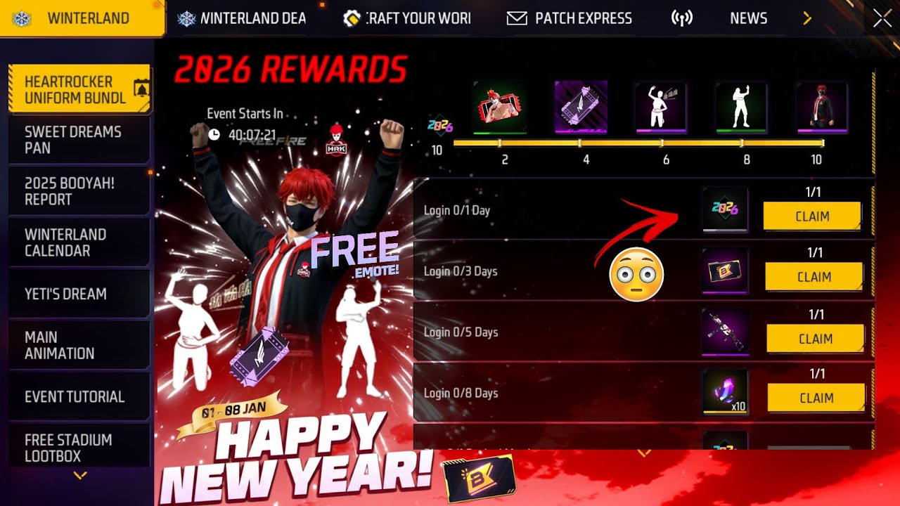 HAPPY NEW YEAR 2026 REWARDS + EMOTE🔥 -para SAMSUNG,A3,A5,A6,A7,J2,J5,J7,S5,S6,S7,S9,A10,A20,A30,A50