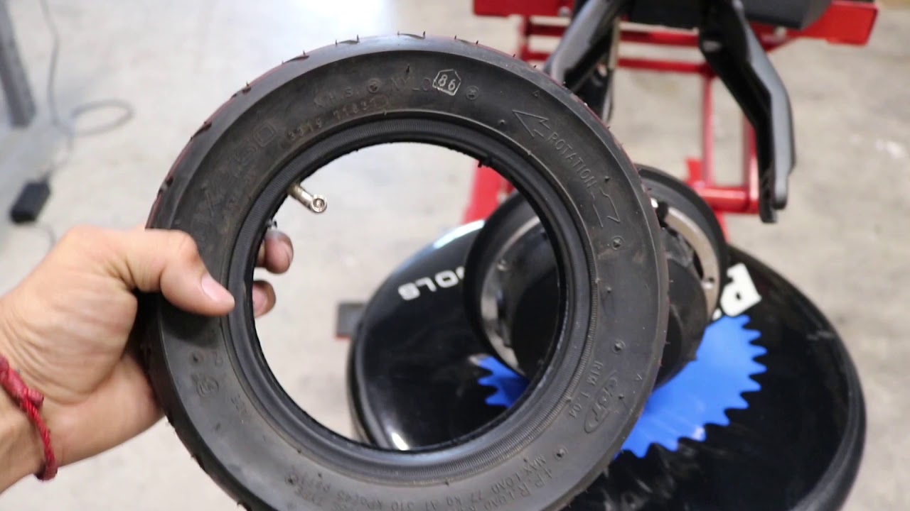 Mantis Electric Scooter Tire and Tube Change Tutorial 