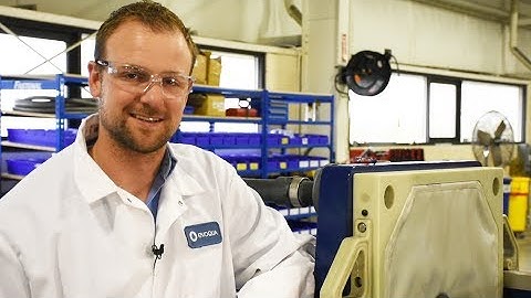 Evoqua Filter Presses - Changing The Gasketed Tailplate