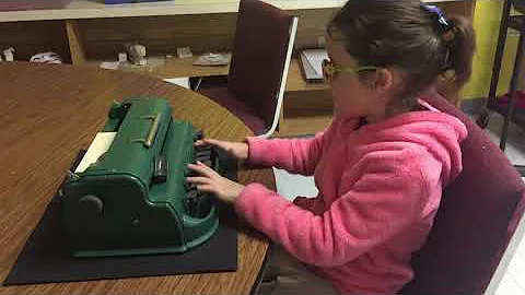 Miel on braillewriter