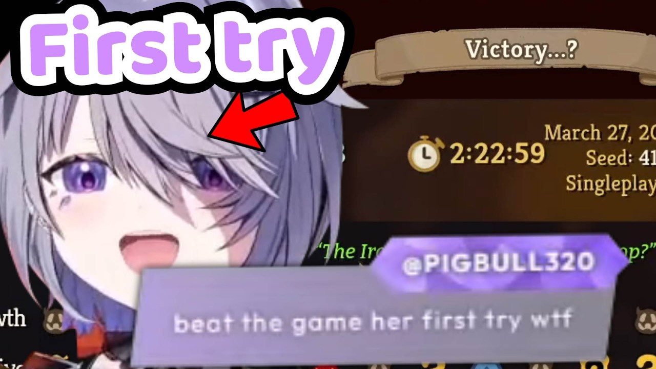 Bijou Got VERY LUCKY RNGs and Beaten Slay The Spire ON HER VERY FIRST TRY