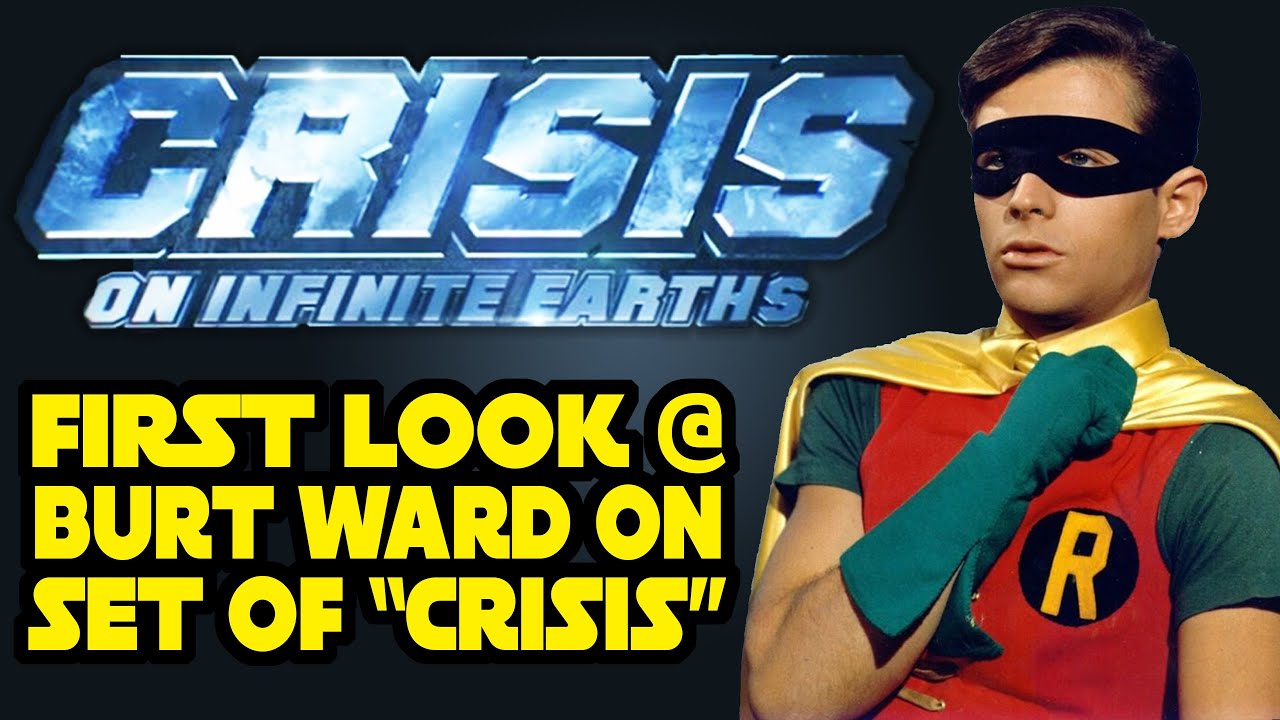 FIRST LOOK AT BURT WARD ON SET OF CRISIS ON INFINITE EARTHS CROSSOVER first-look-at-burt-ward-on-set-of-crisis-on-infinite-earths-crossover