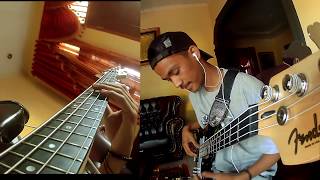 Charlie puth - attention (Bass cover with slap)