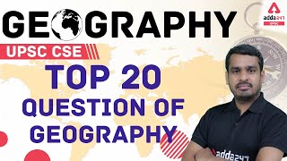 UPSC 2021 | Geography Important Questions | Geography For UPSC