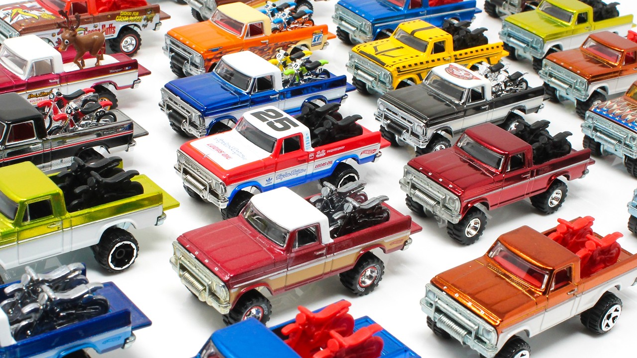 CHOOSIN' to collect the TEXAS DRIVE 'EM -- a Hot Wheels COMPLETE