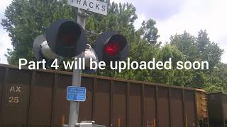 CSX coal train heads westbound of Baldwin part 3