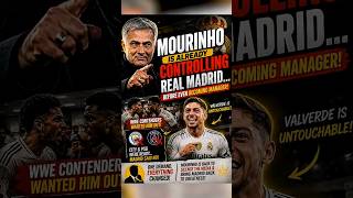 Mourinho Is Already Controlling Real Madrid