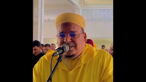 تلاوة عطرة من صلاة الجمعة بصوت الشيخ عمر القزابري سورة النور وفصلت من مسجد الإيمان ( الشريفية)