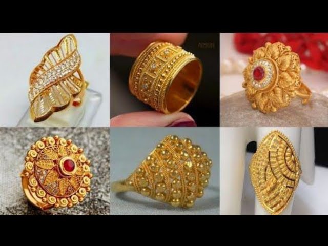 Ethiopian Jewelry Wedding Rings | Jewelry African Women | Big Gold Rings  Women - Big - Aliexpress