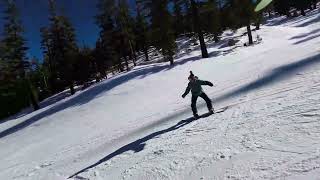 Heavenly Snowboarding I Dan Deng