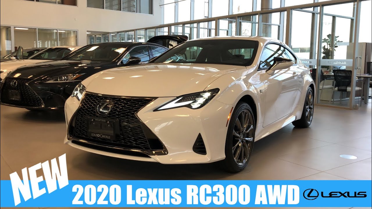 Lexus Rc300 Awd Ultra White Metallic In Depth Video Walk Around Youtube