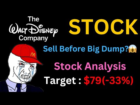 How The Walt Disney Company Stock Will Crash 30% | DIS STOCK ANALYSIS
