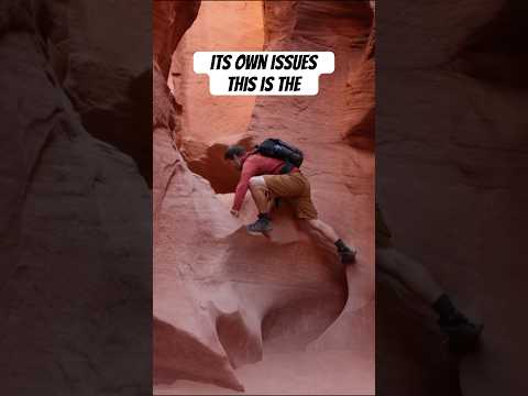An UNCOMFORTABLE hike through Peekaboo Slot Canyon and Spooky Gulch #southernutah #slotcanyon