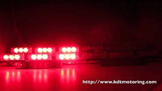 36 LED Red Police Firefighter EMS Ambulance Emergency Strobe Lights