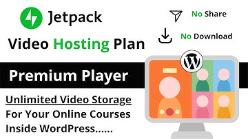 Jetpack Video Hosting | Best Video Hosting For Online Courses | VideoPress Jetpack WordPress Review