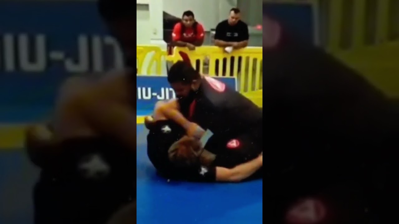 Straight Arm Bar from Half Guard