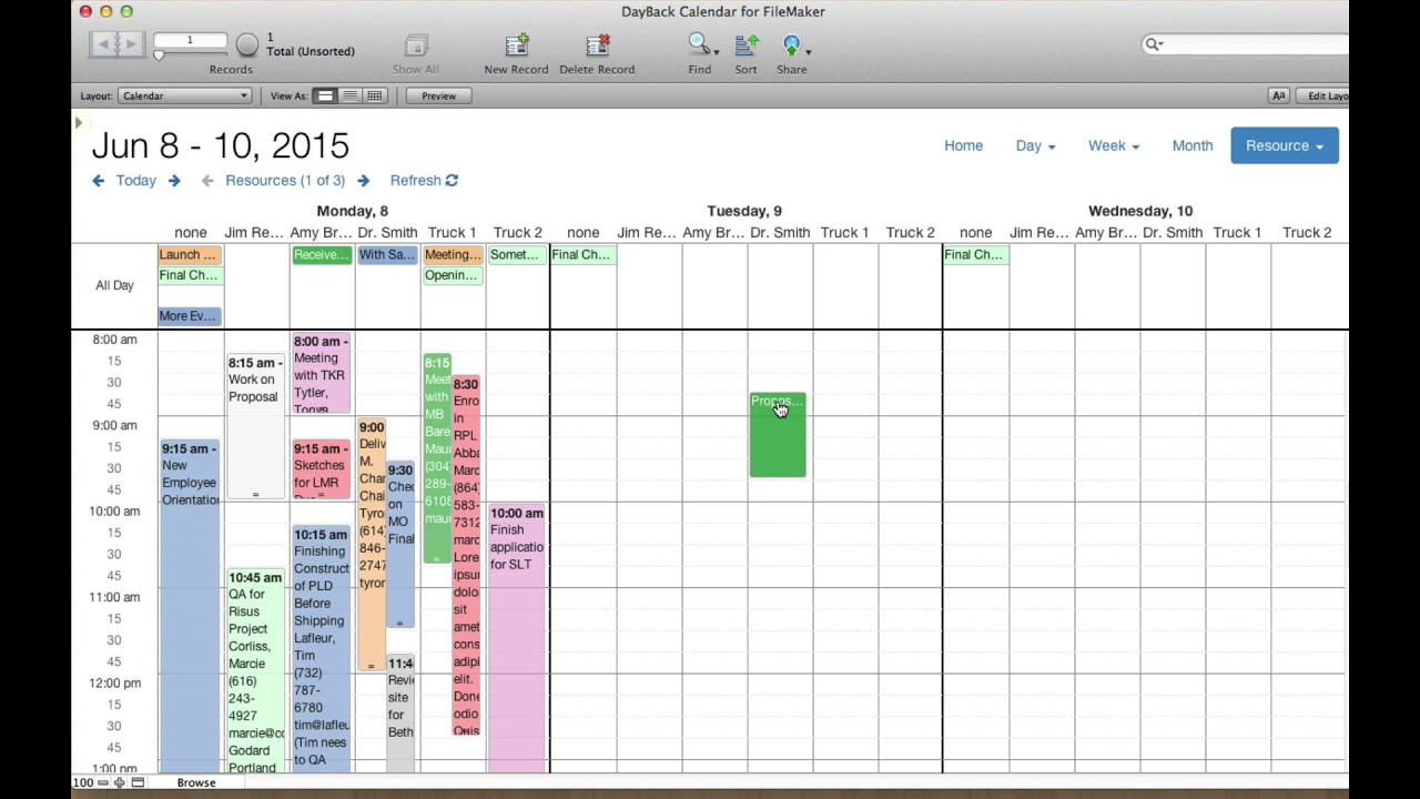 new multi day resource scheduling in dayback youtube