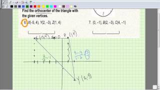 Orthocenter problem 6 sample