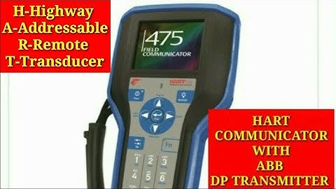 HART COMMUNICATOR.Emerson 475 Field Communicator.
