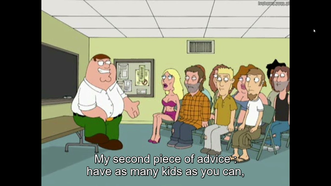 Family Guy-Peter teaches money Management