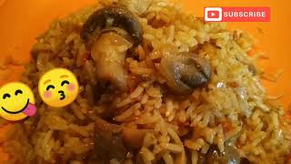 Madikeri Mushroom Biryani